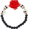 Day of the Dead armbånd med kranier