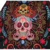 Day of the Dead poncho, barn