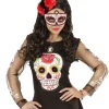 Dia de los Muertos halvmaske