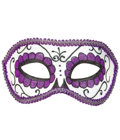 Dia de los Muertos halvmaske