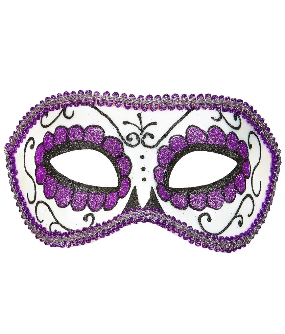 Dia de los Muertos halvmaske