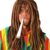 Dreadlocks paryk, brun