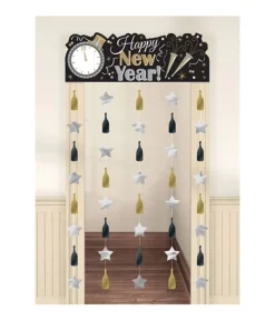 Dørgardin Happy New Year