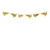 Due guld guirlande