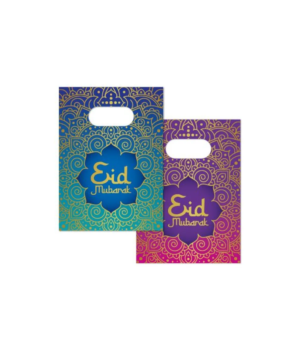 Eid Mubarak poser, 4 stk