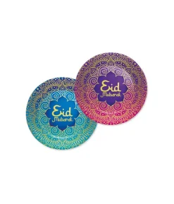 Eid Mubarak tallerkner, 23 cm