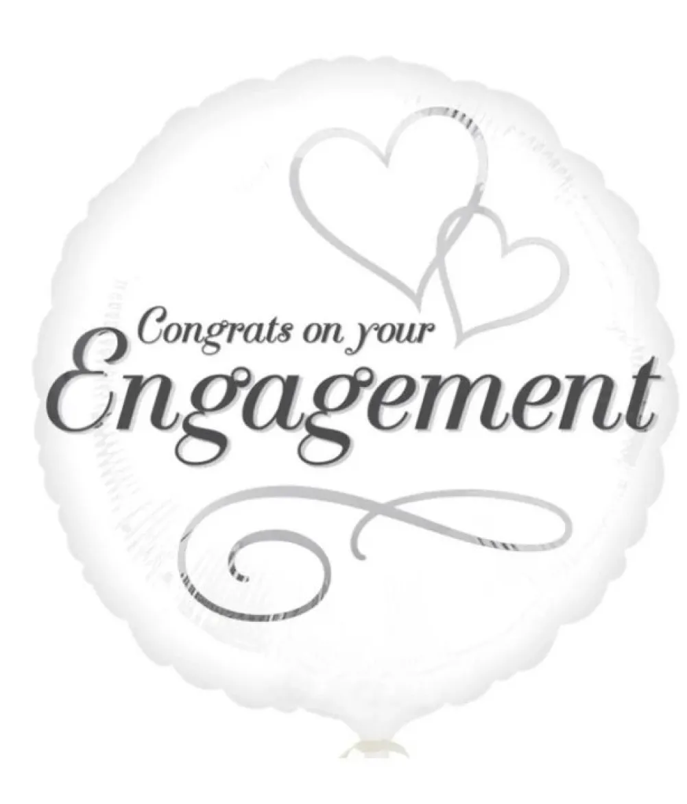 Engagement folieballon, 43 cm