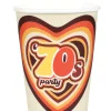 70er fest papkrus, 10 stk
