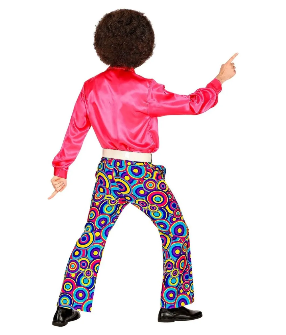 70er groovy bukser, Blue bubbles