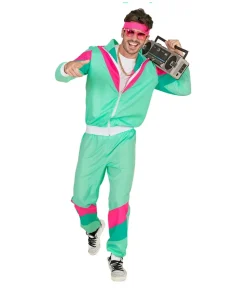 80er Joggingdragt, mintgrøn