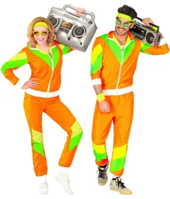 80er Joggingdragt, orange