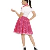 50er nederdel, pink