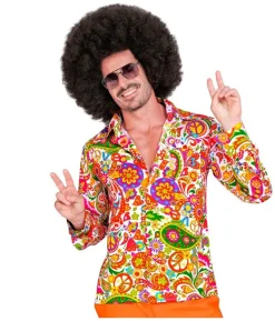 60er skjorte, Peace & Paisley