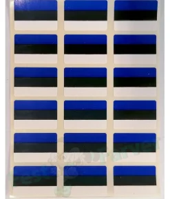 Estland flag stickers