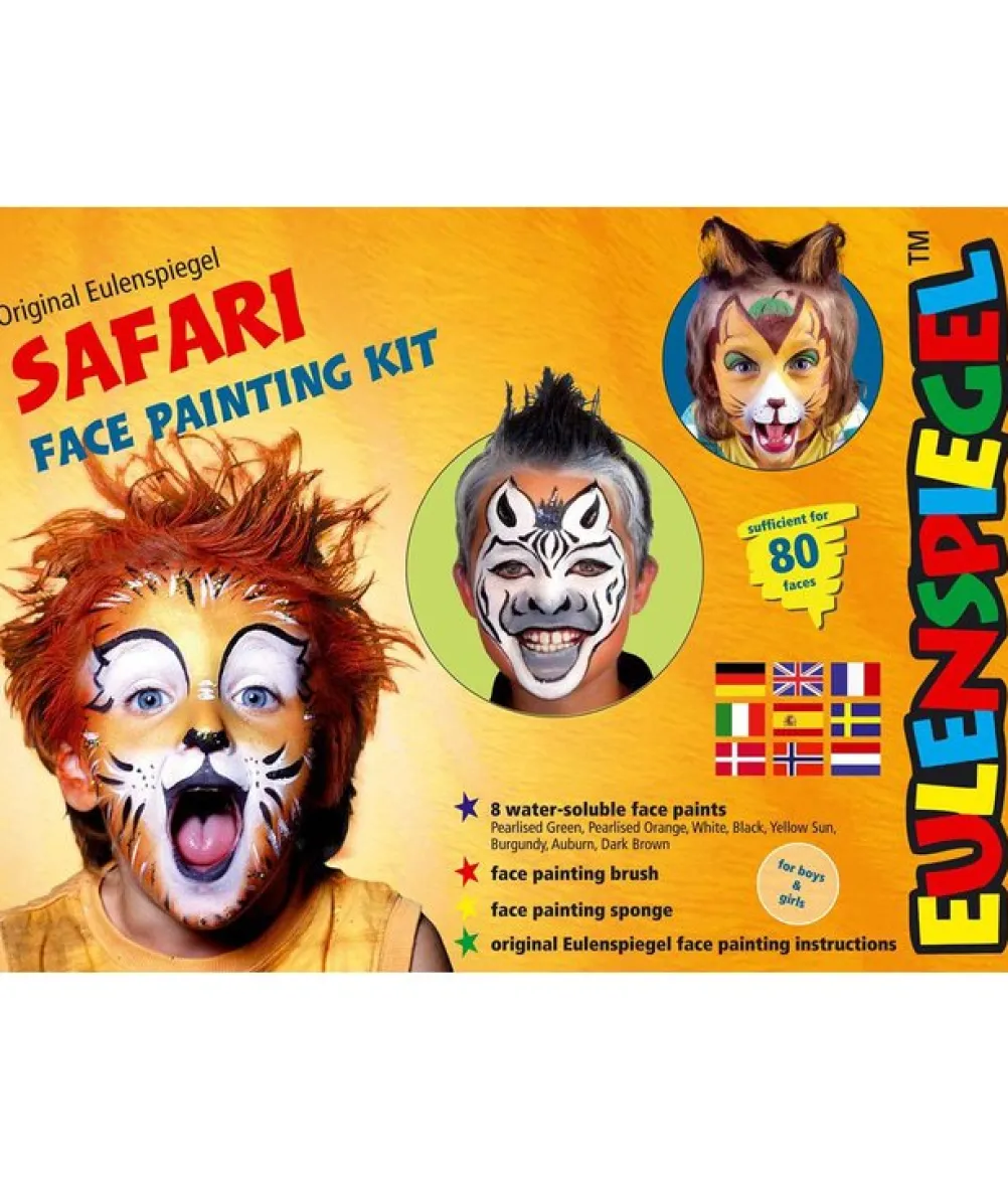 Eulenspiegel sminkepalette Safari