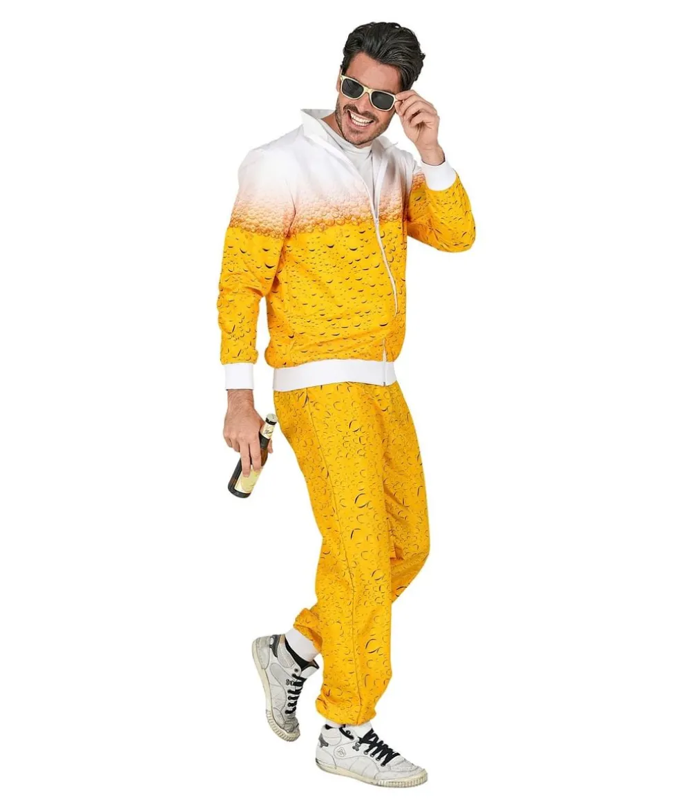 Fadøl joggingdragt kostume