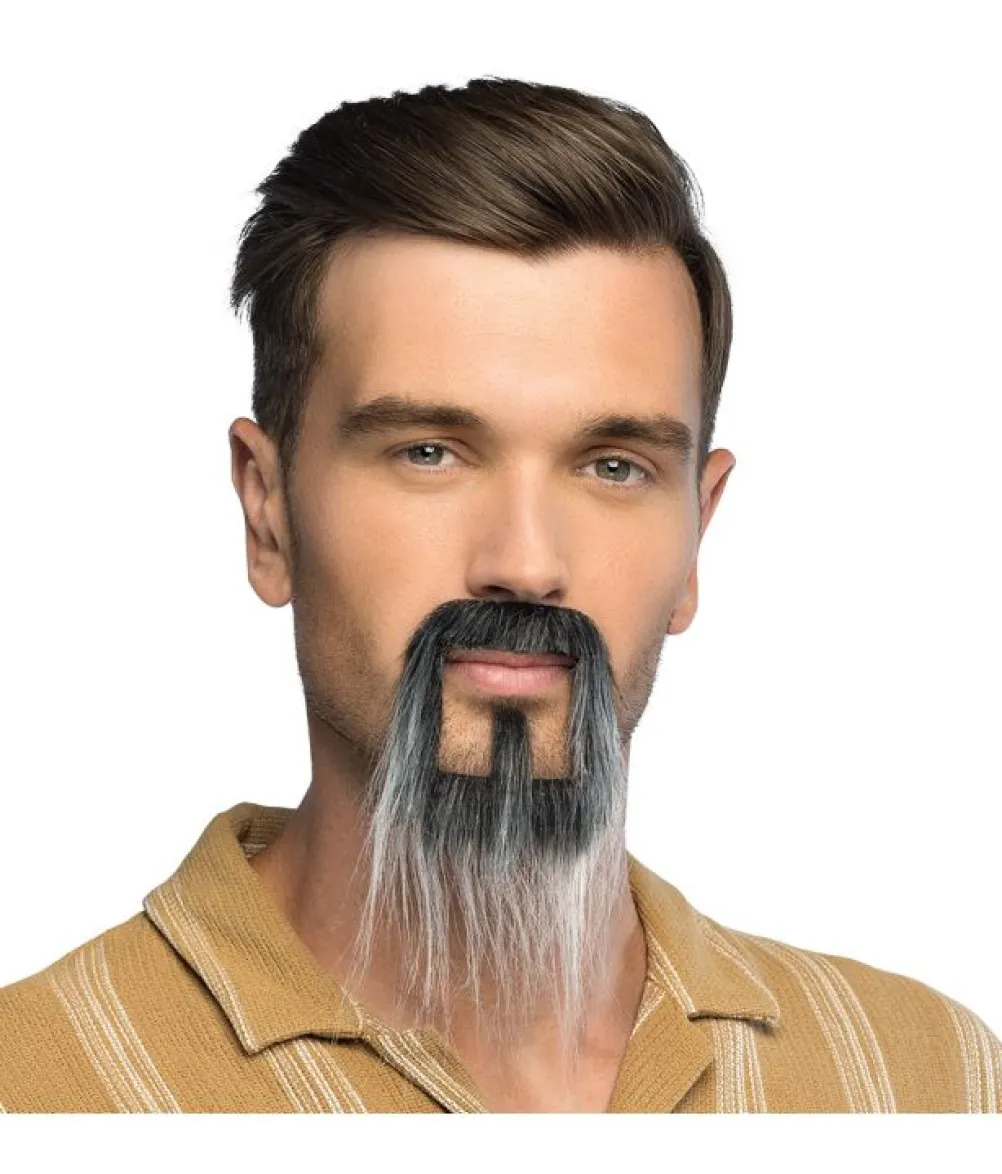 Fantasy skæg, grå