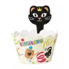 Fastelavn cupcake wrapper, 8 stk