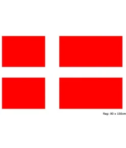 Flag Danmark, 90 x 150