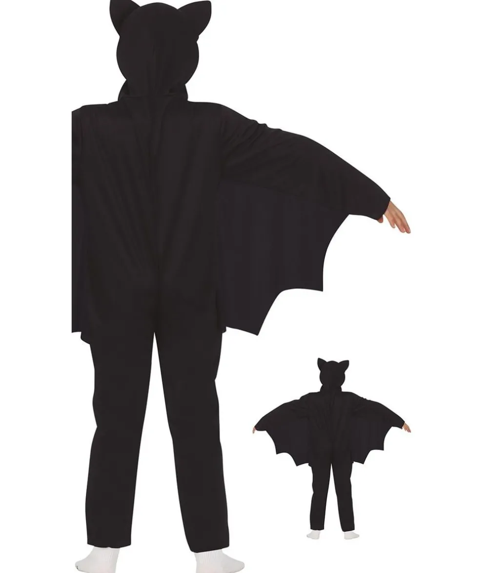 Flagermus skelet kostume