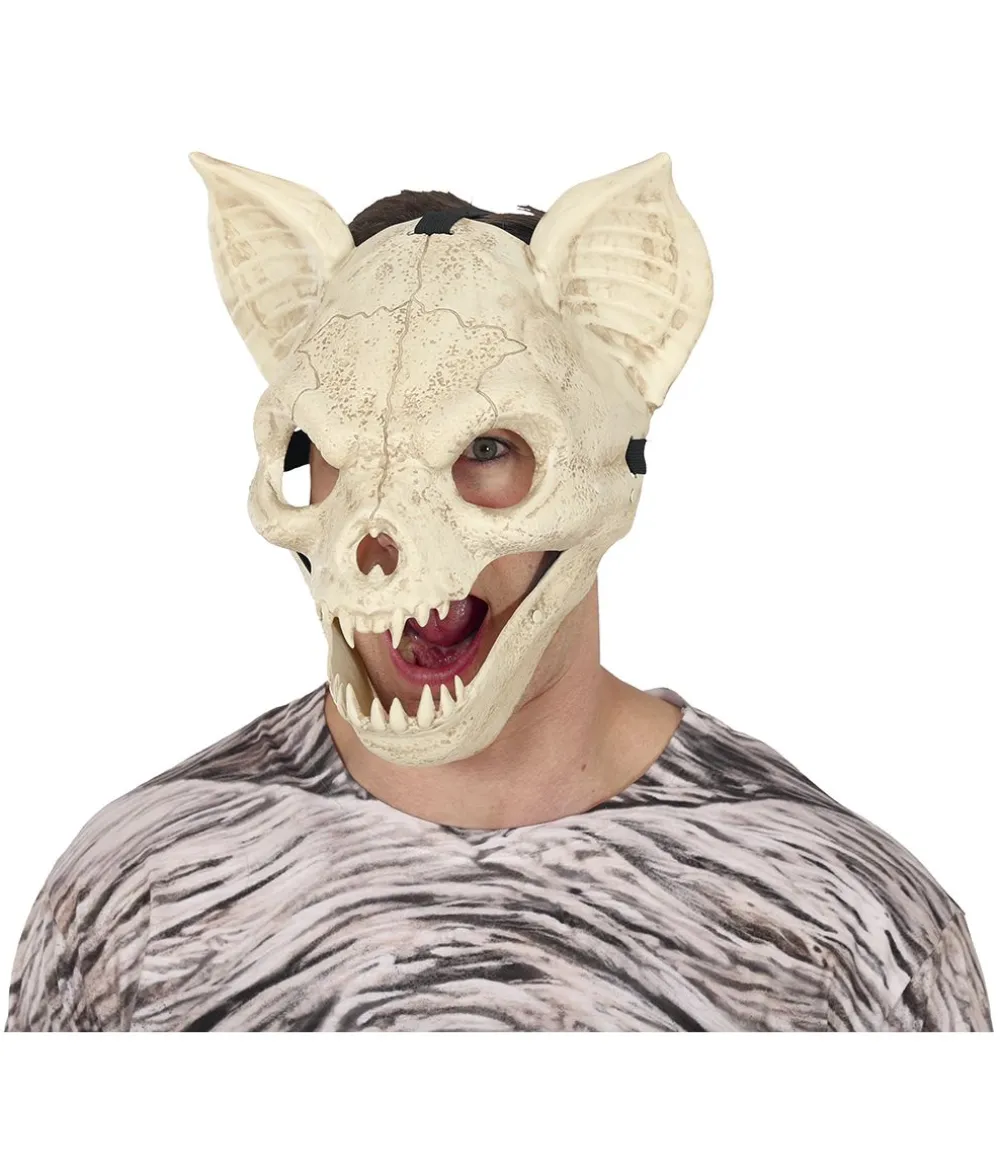 Flagermus skeletmaske