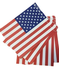 Flagguirlande USA
