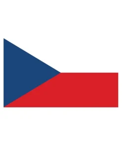 Flag Tjekkiet 90 x 150 cm