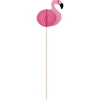 Flamingo dekoration sticks