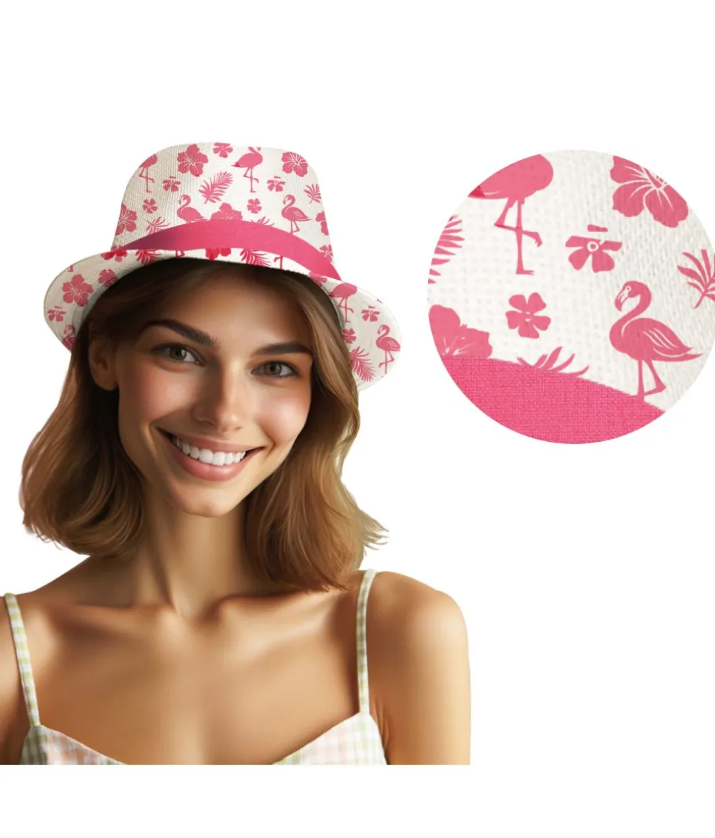 Flamingo hat