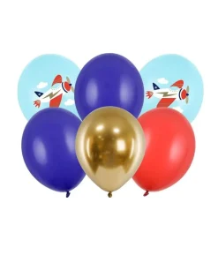 Flyvemaskine ballonbuket