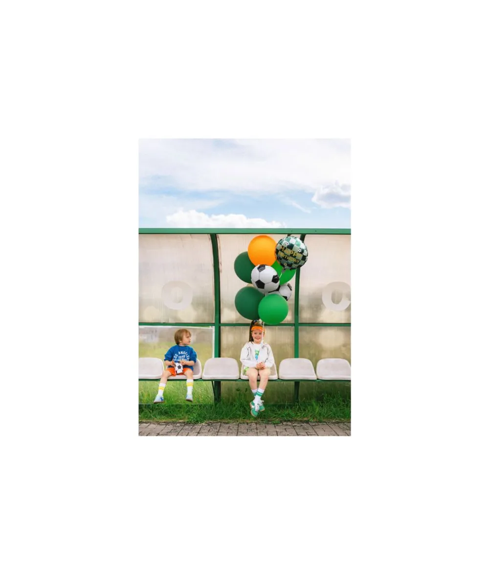 Fodbold folieballon, 35 cm