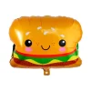 Folieballon Burger, 50cm