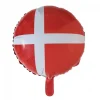 Folieballon Dannebrog