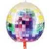 Folieballon diskokugle multi