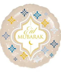 Folieballon Eid Mubarak, 43 cm.