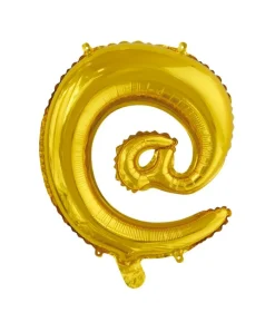 Folieballon Guld @ 41 cm