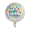 Folieballon Happy Birthday, 46 cm