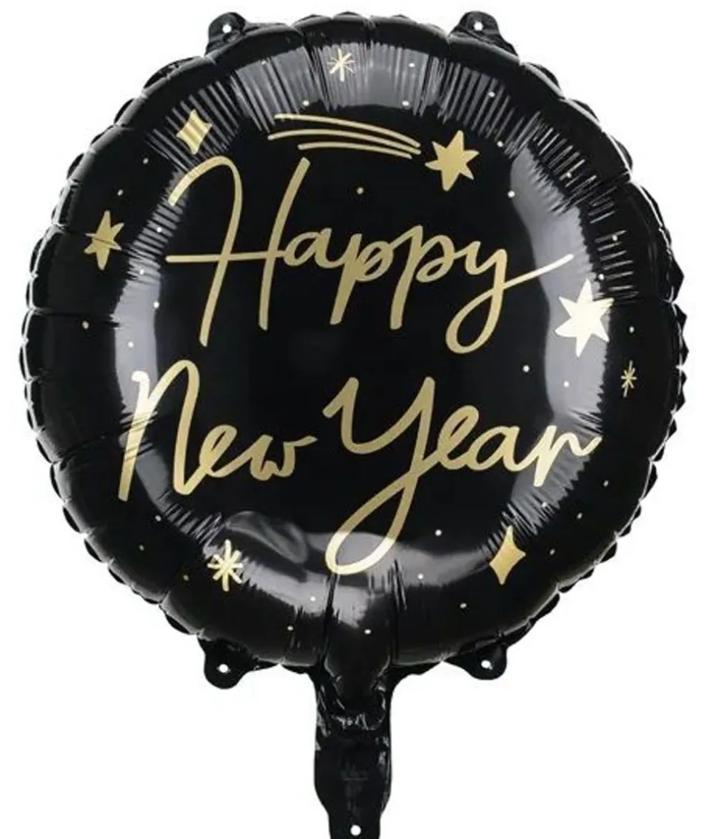 Folieballon Happy New Year