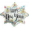 Folieballon Happy New Year, 46 cm