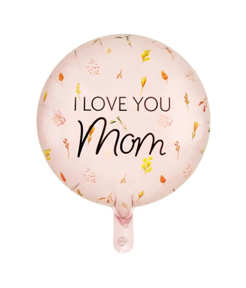 Folieballon I Love you Mom, 46 cm