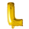 Folie ballon L, guld 41 cm