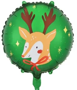 Folieballon med rensdyr