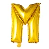 Folie ballon M, guld 41 cm