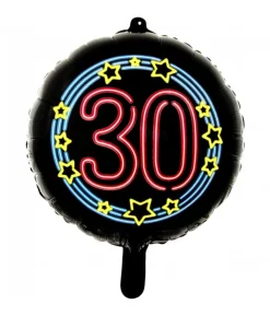 Folieballon 30 Neon Party