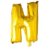 Folie ballon N, guld 41 cm