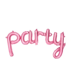 Folieballon PARTY pink