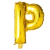 Folie ballon P, guld 41 cm