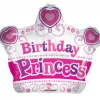 Folieballon Prinsesse, 46 cm