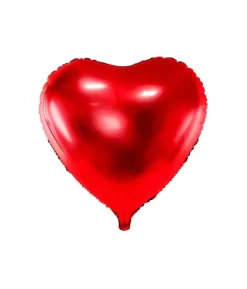 Folieballon Rødt hjerte