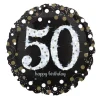 Folieballon 50 år Sparkling